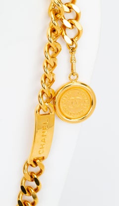 Chanel Vintage Gold Coin Belt/Necklace