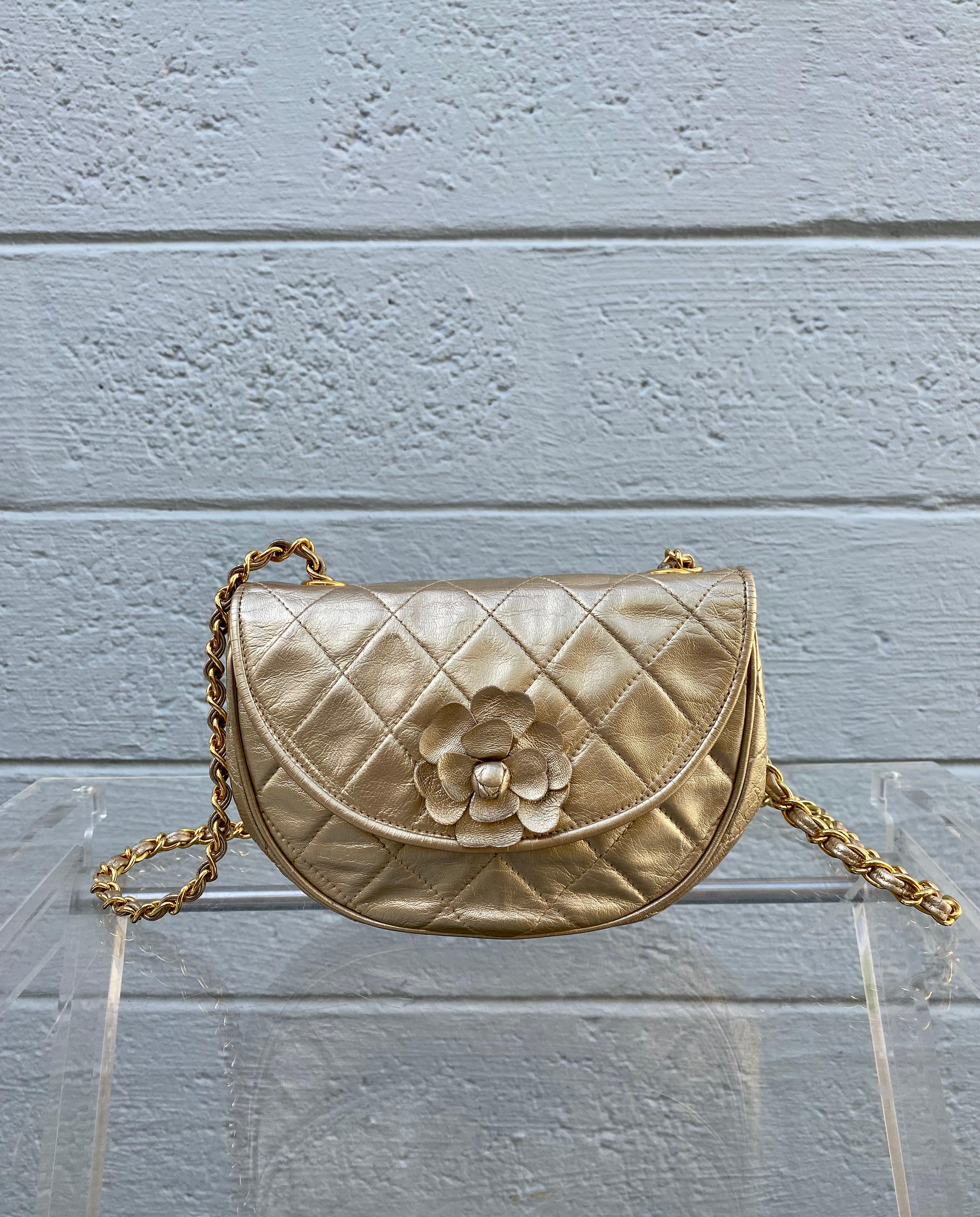 Chanel Camelia Flap Bag - 6 For Sale on 1stDibs