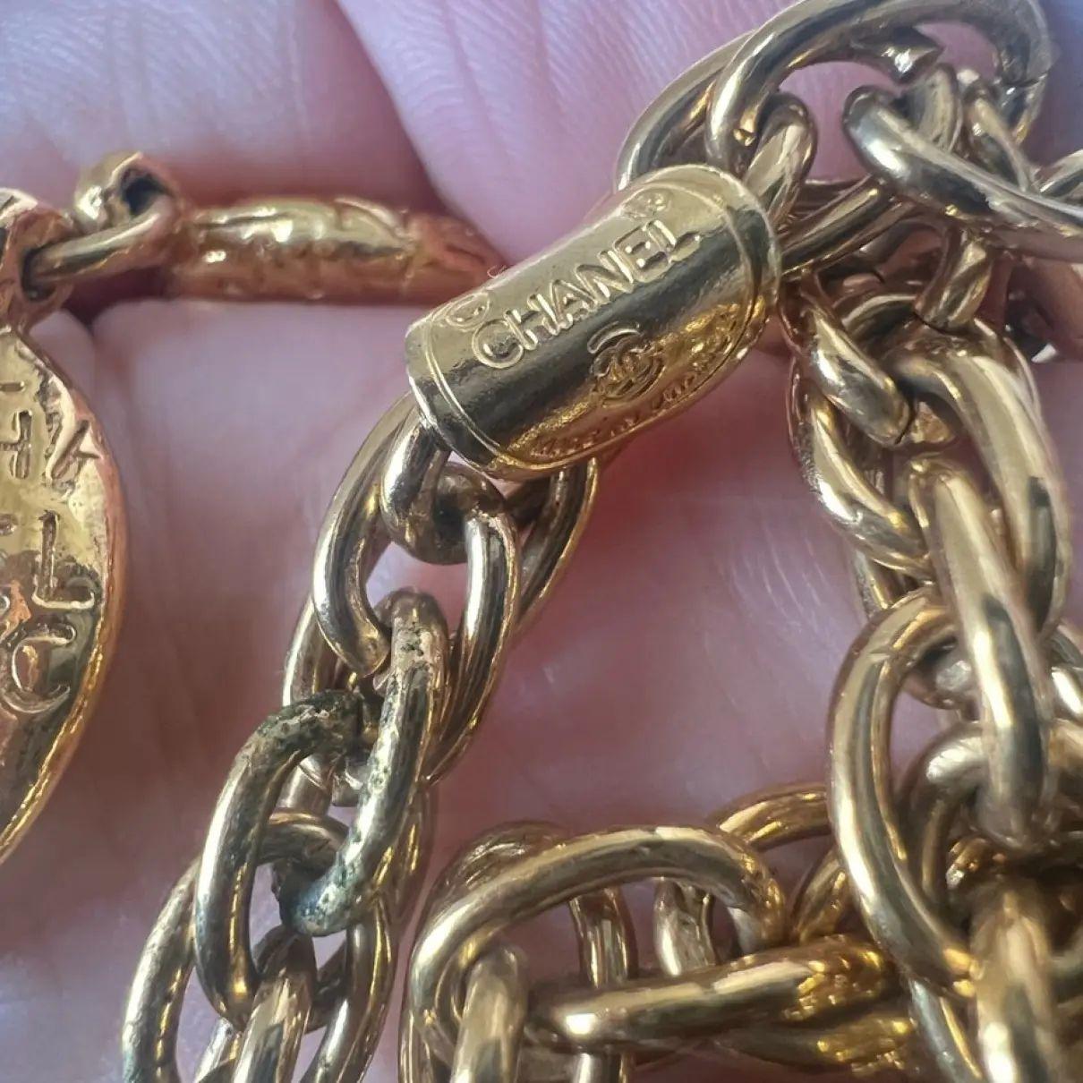 Femenino o masculino CHANEL Collar de Oro Vintage Mademoiselle Charm Station en venta