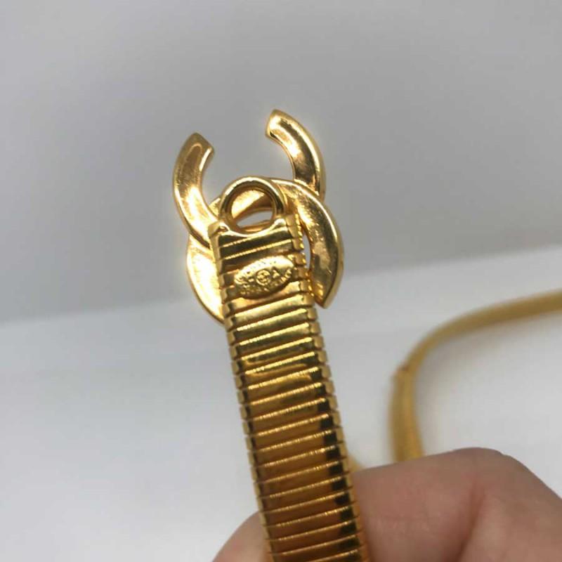 gold snake belt