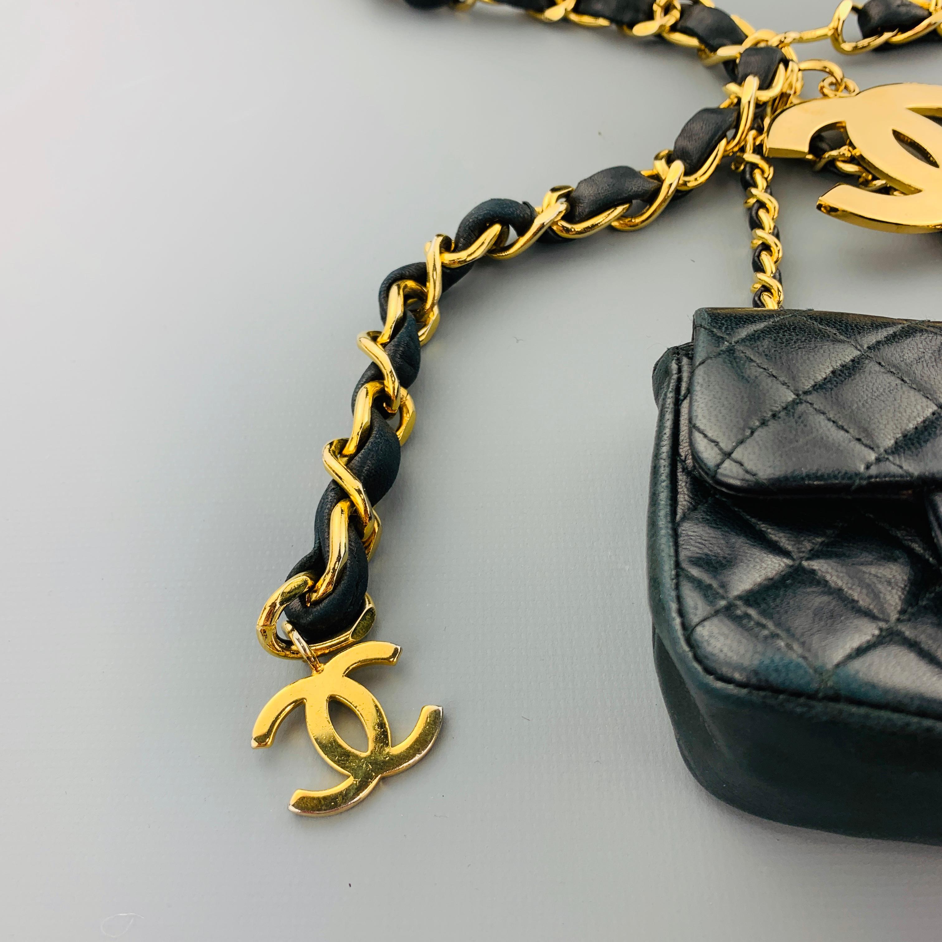 mini purse with chain