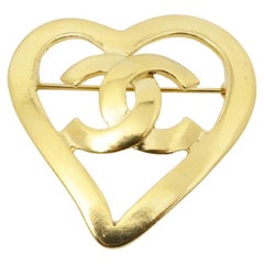 Vintage CHANEL Heart Bag at 1stDibs