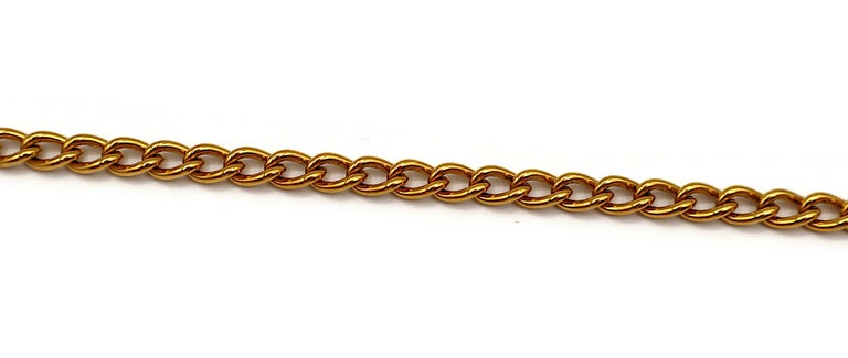 CHANEL Vintage Gold Tone Chain Belt 31 Rue Cambon Paris  display picture 2