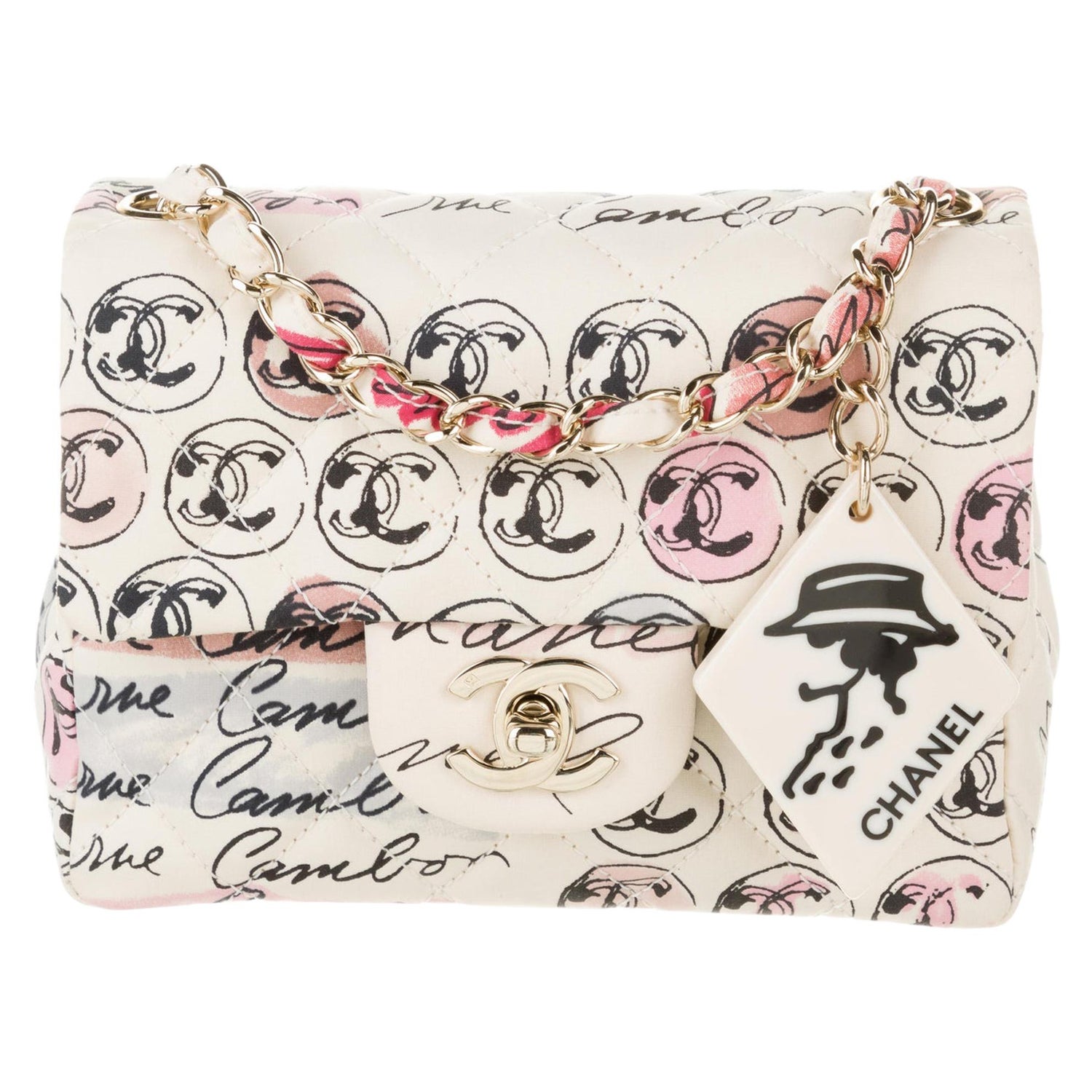 Chanel 2015 Paris Dubai Night Gas Tank Jerry Can Statement Bag
