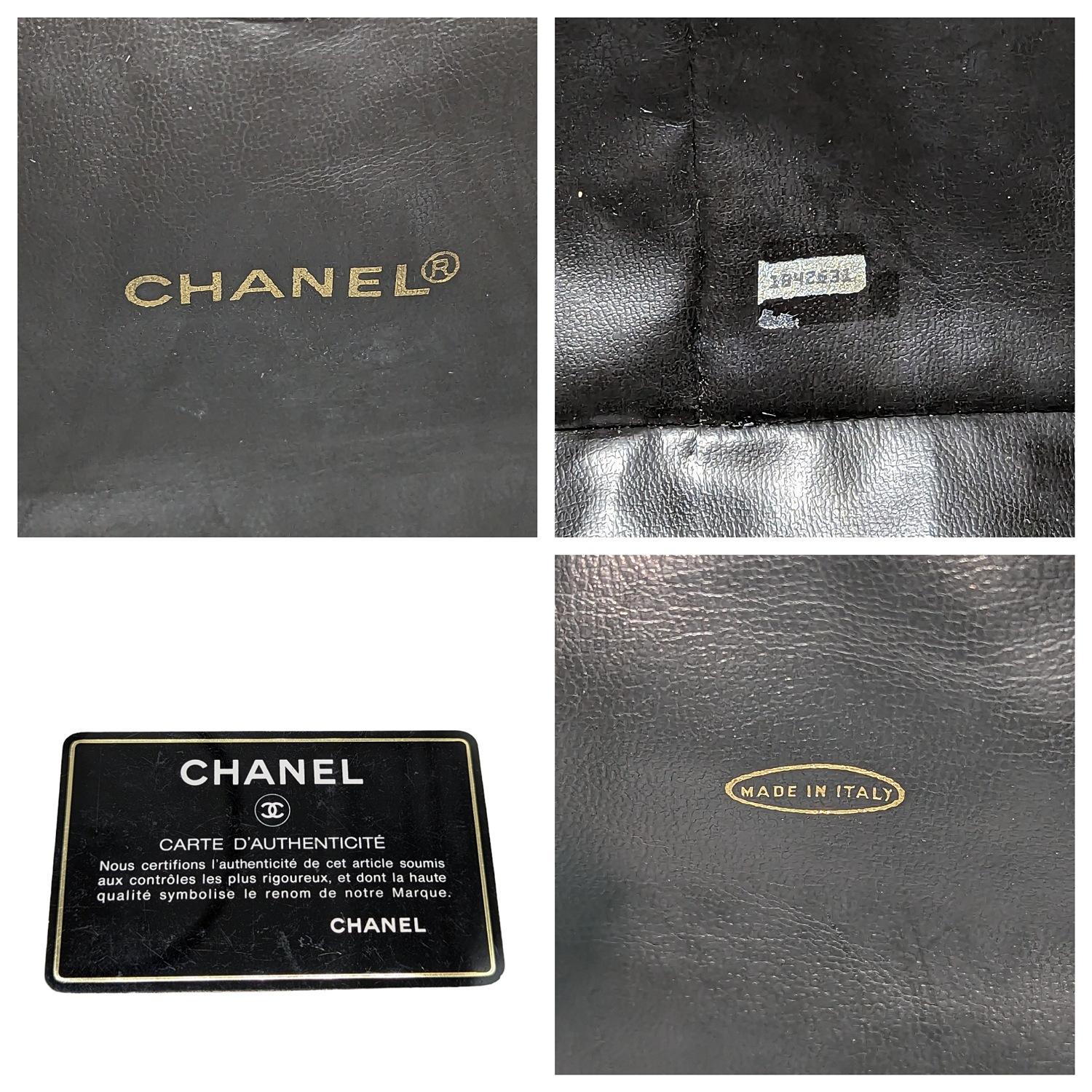Chanel Vintage Grained Calfskin Timeless Drawstring Bucket Bag For Sale 2