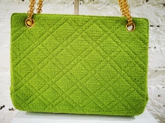 Chanel Vintage Green Bag
