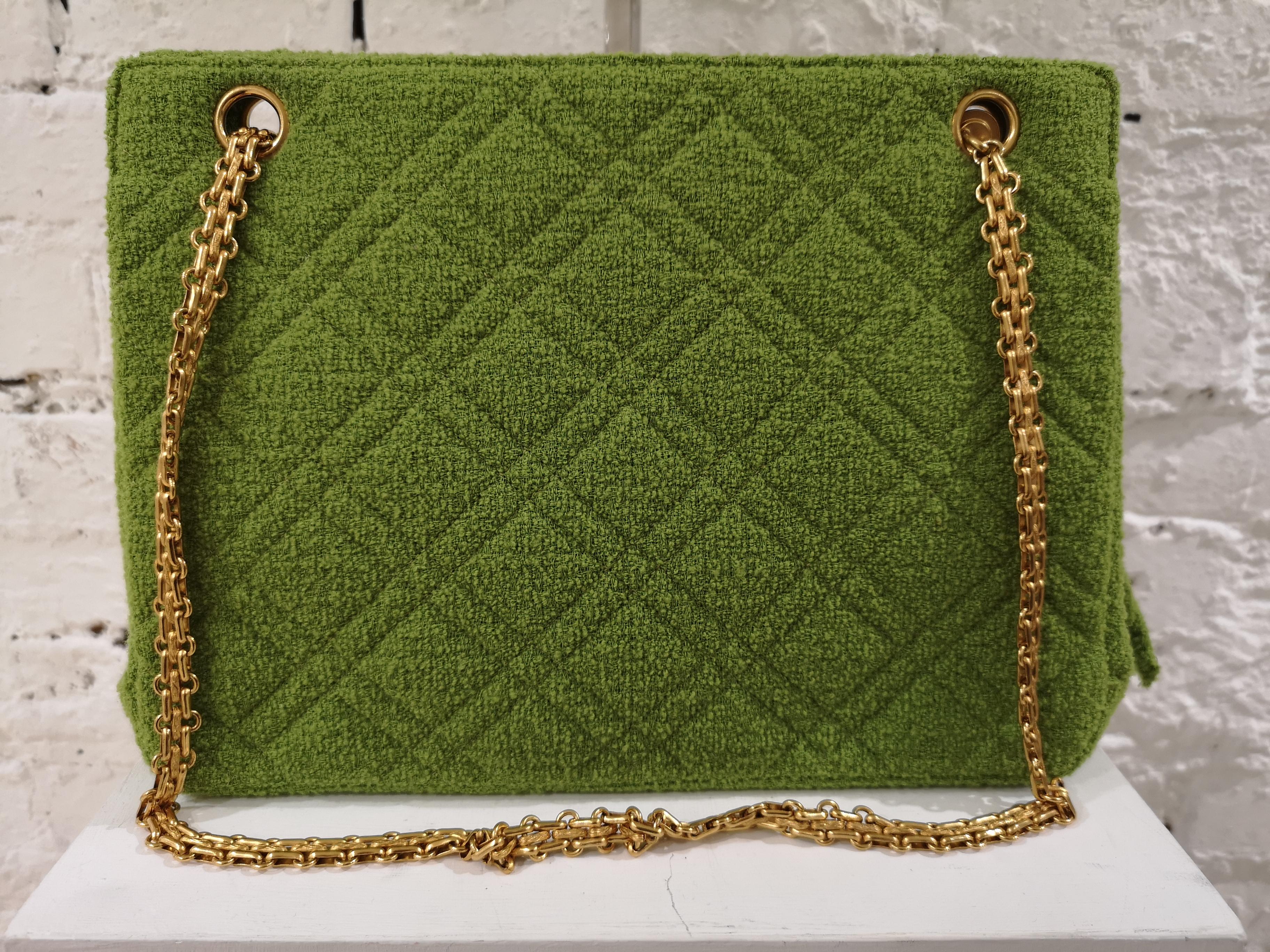 Chanel Vintage Green Bag 2