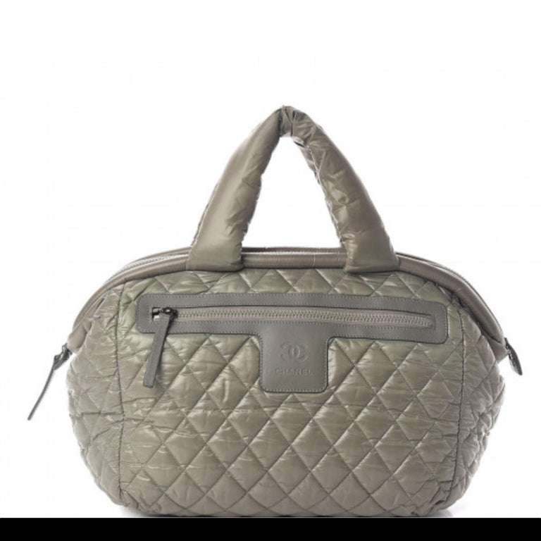Chanel Coco Cocoon Messenger Bag Quilted Nylon Large at 1stDibs