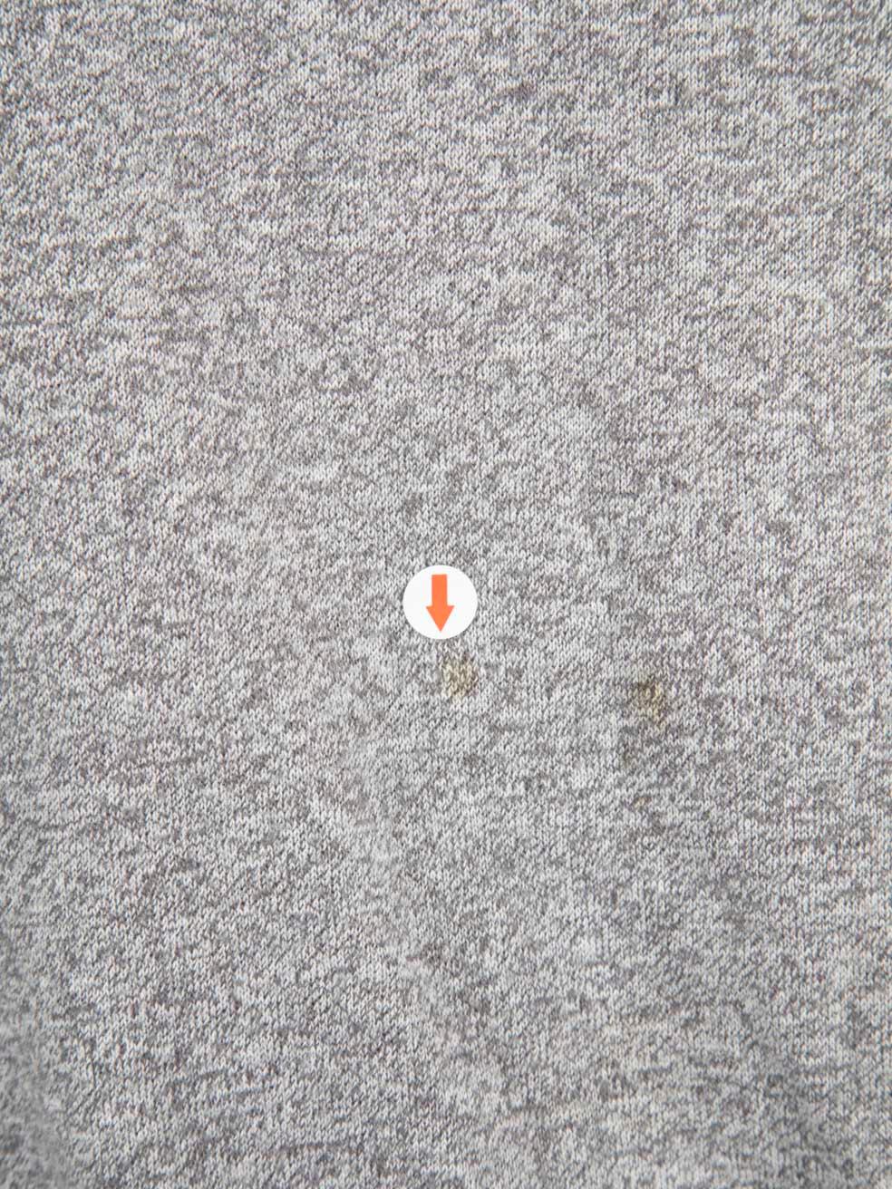 Felpa Chanel Vintage Grigio Logo Chanel Taglia L. in vendita 2