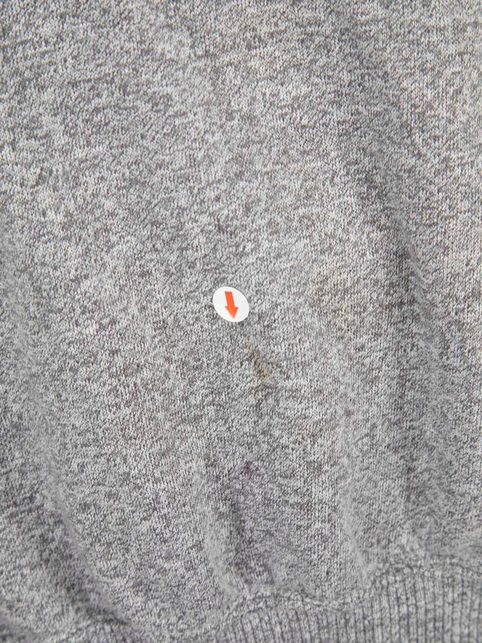 Felpa Chanel Vintage Grigio Logo Chanel Taglia L. in vendita 3