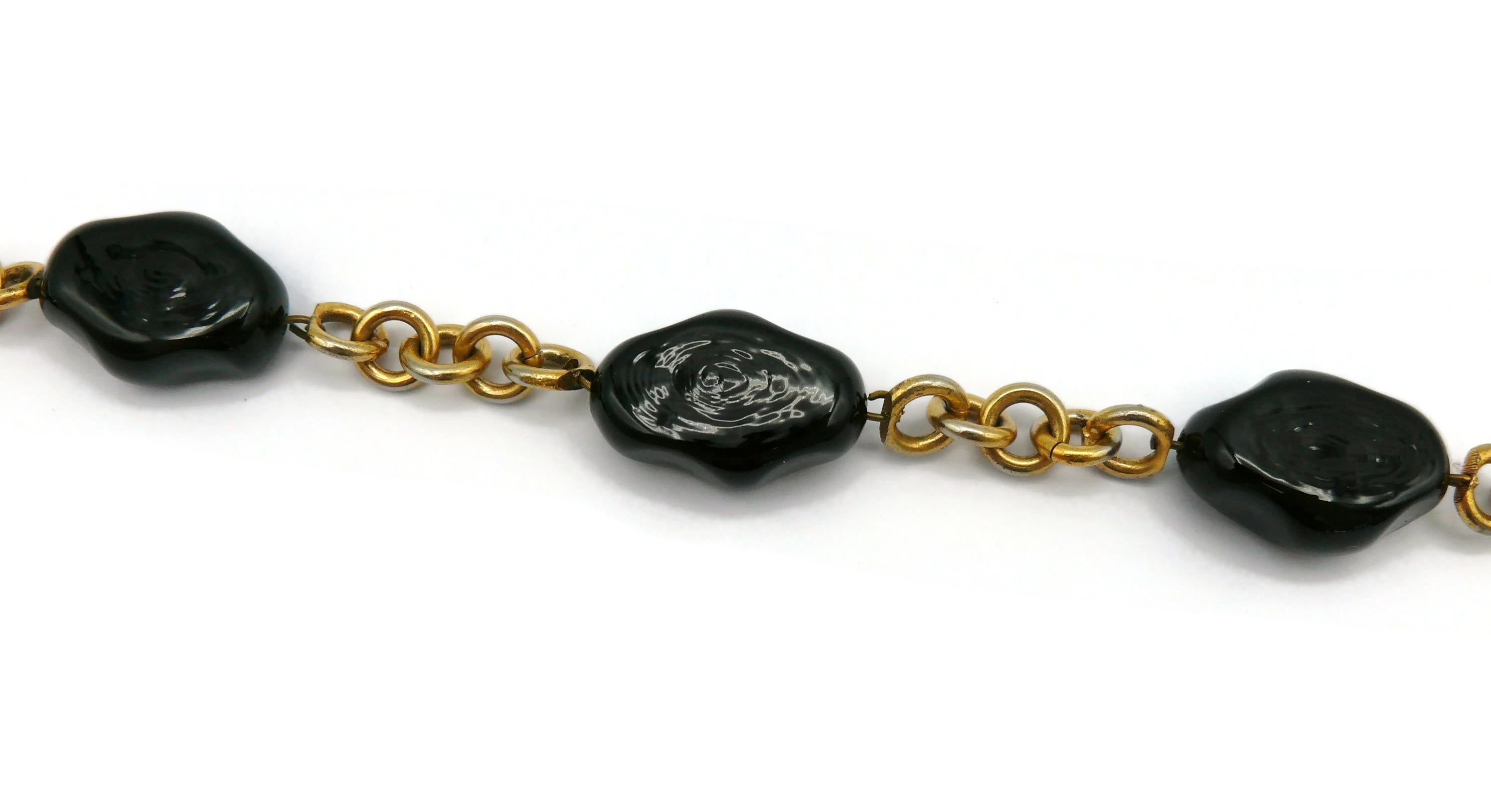 CHANEL Vintage GRIPOIX Necklace, 1982 For Sale 8