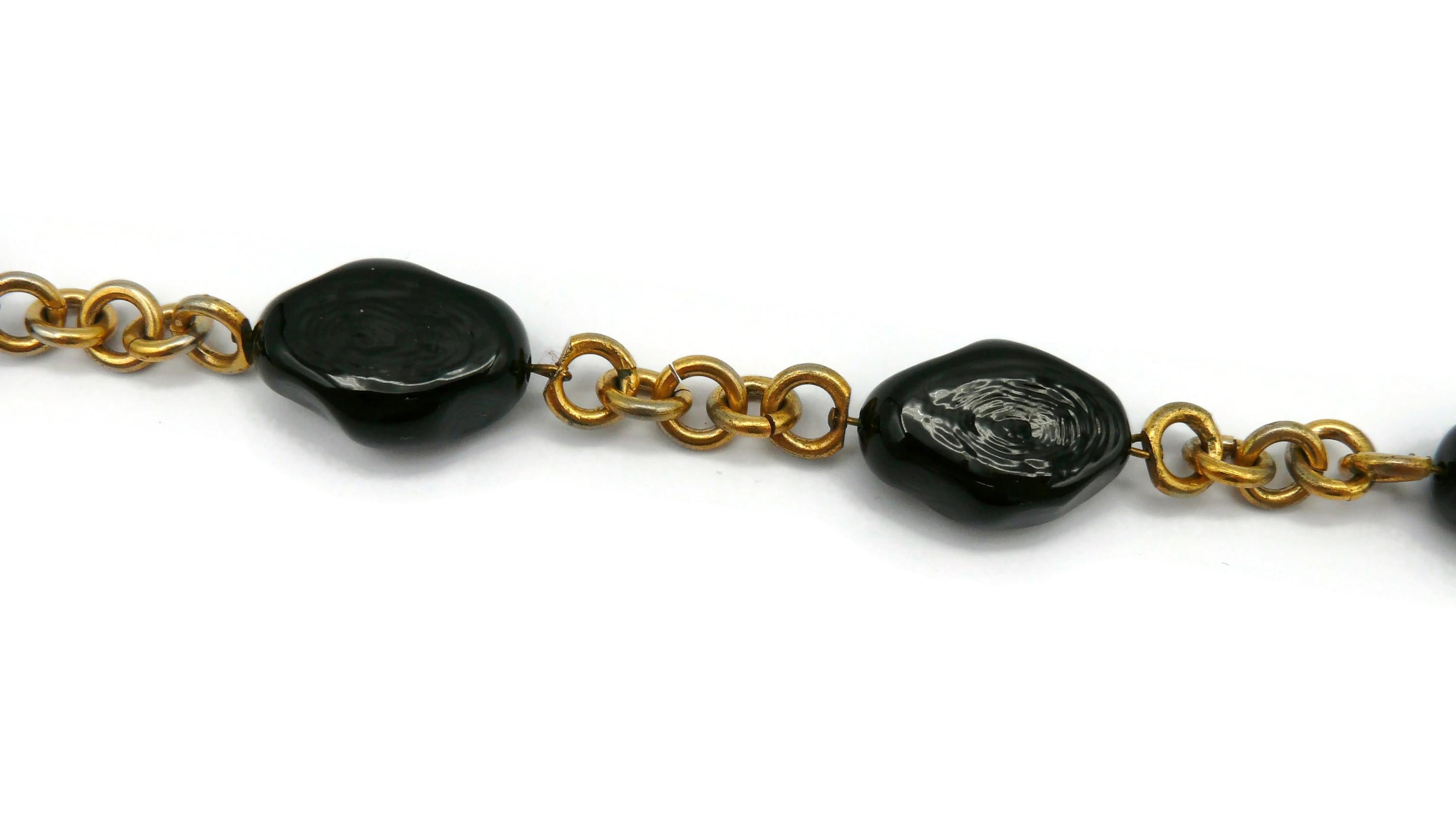 CHANEL Vintage GRIPOIX Necklace, 1982 For Sale 9