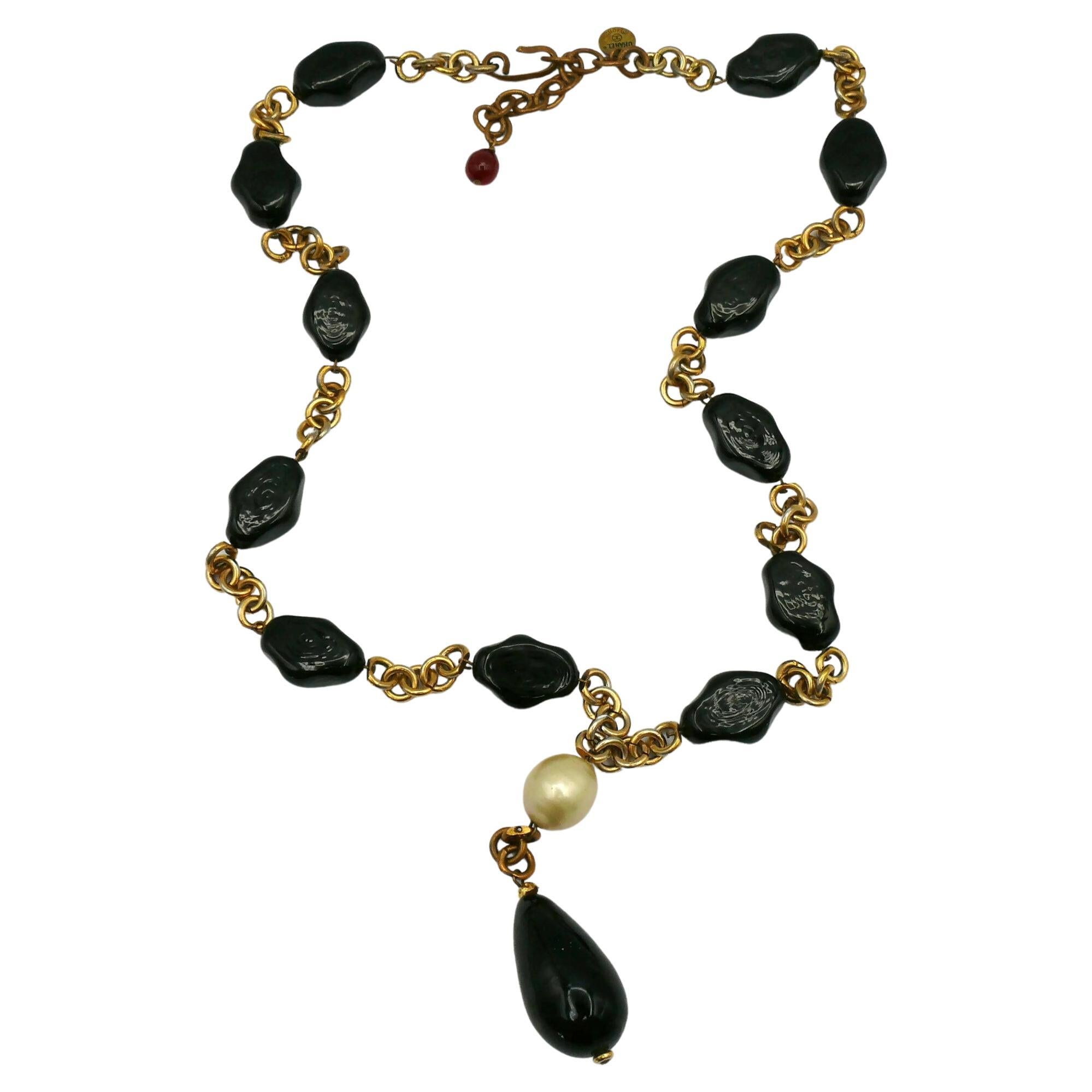 Collana GRIPOIX vintage CHANEL, 1982