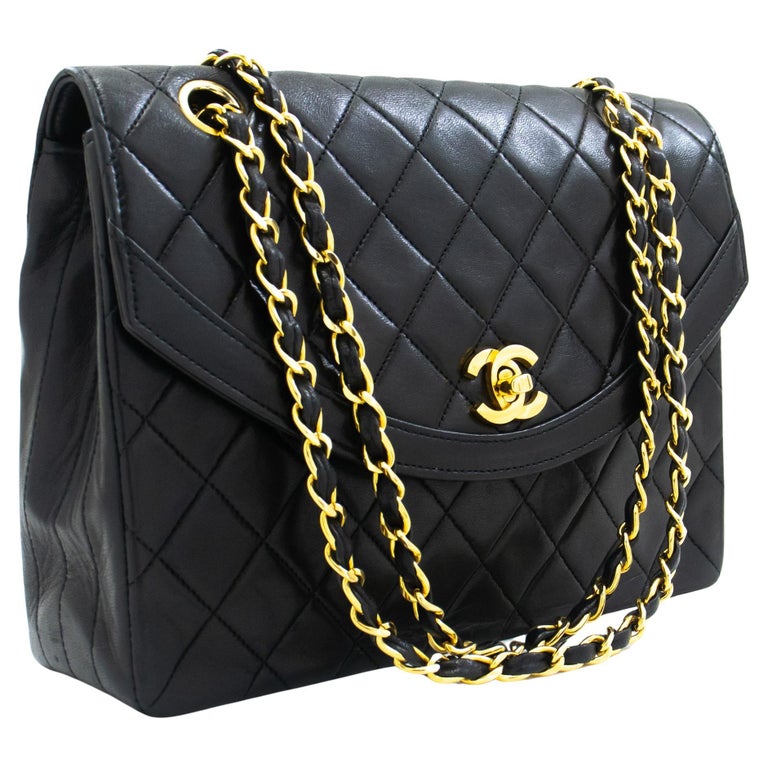 Chanel Vintage Half Moon Bag - 6 For Sale on 1stDibs  chanel.moon bag,  chanel moon bag, chanel bag half moon