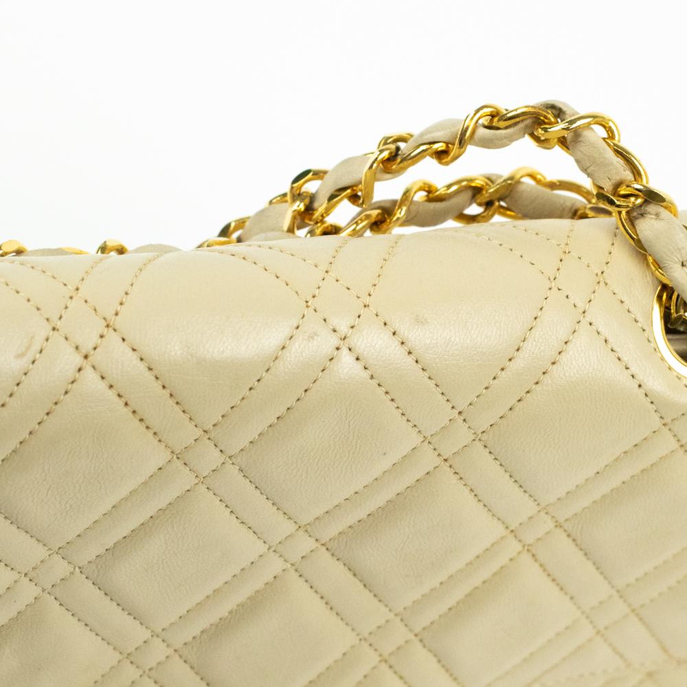 Chanel, Vintage in beige leather 5