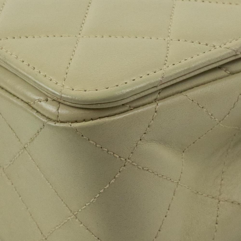 Chanel, Vintage in beige leather 6