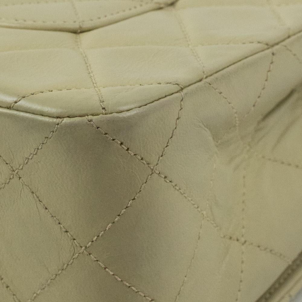 Chanel, Vintage in beige leather 8