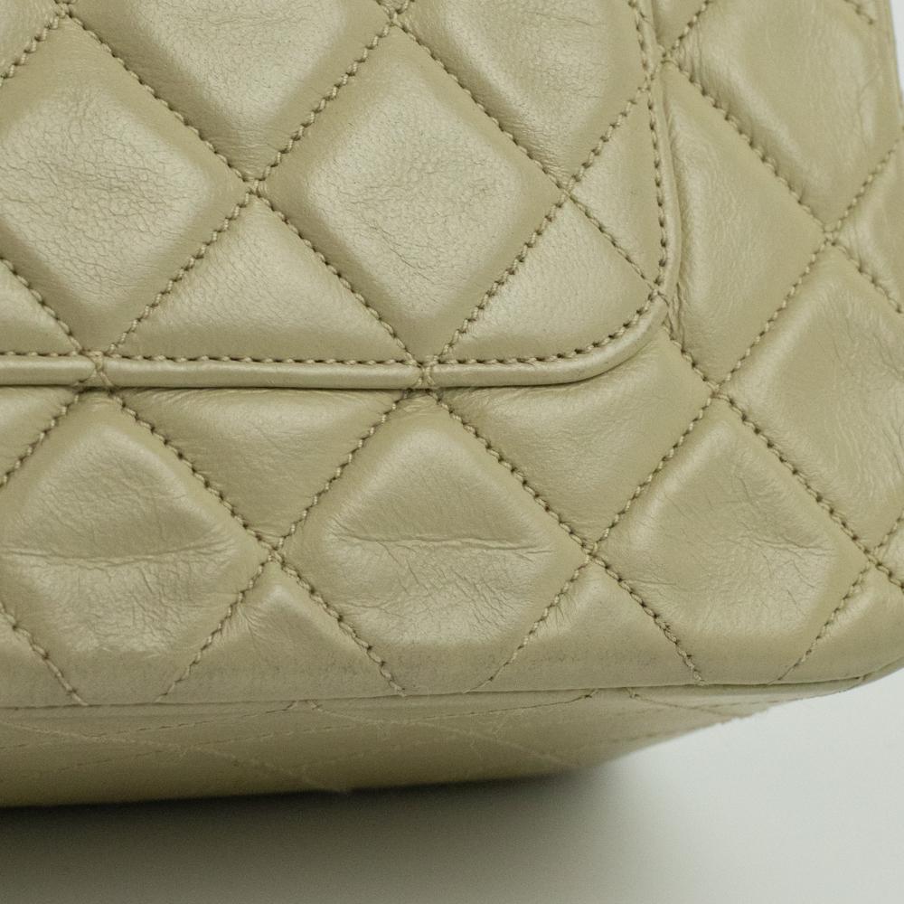 Chanel, Vintage in beige leather 9