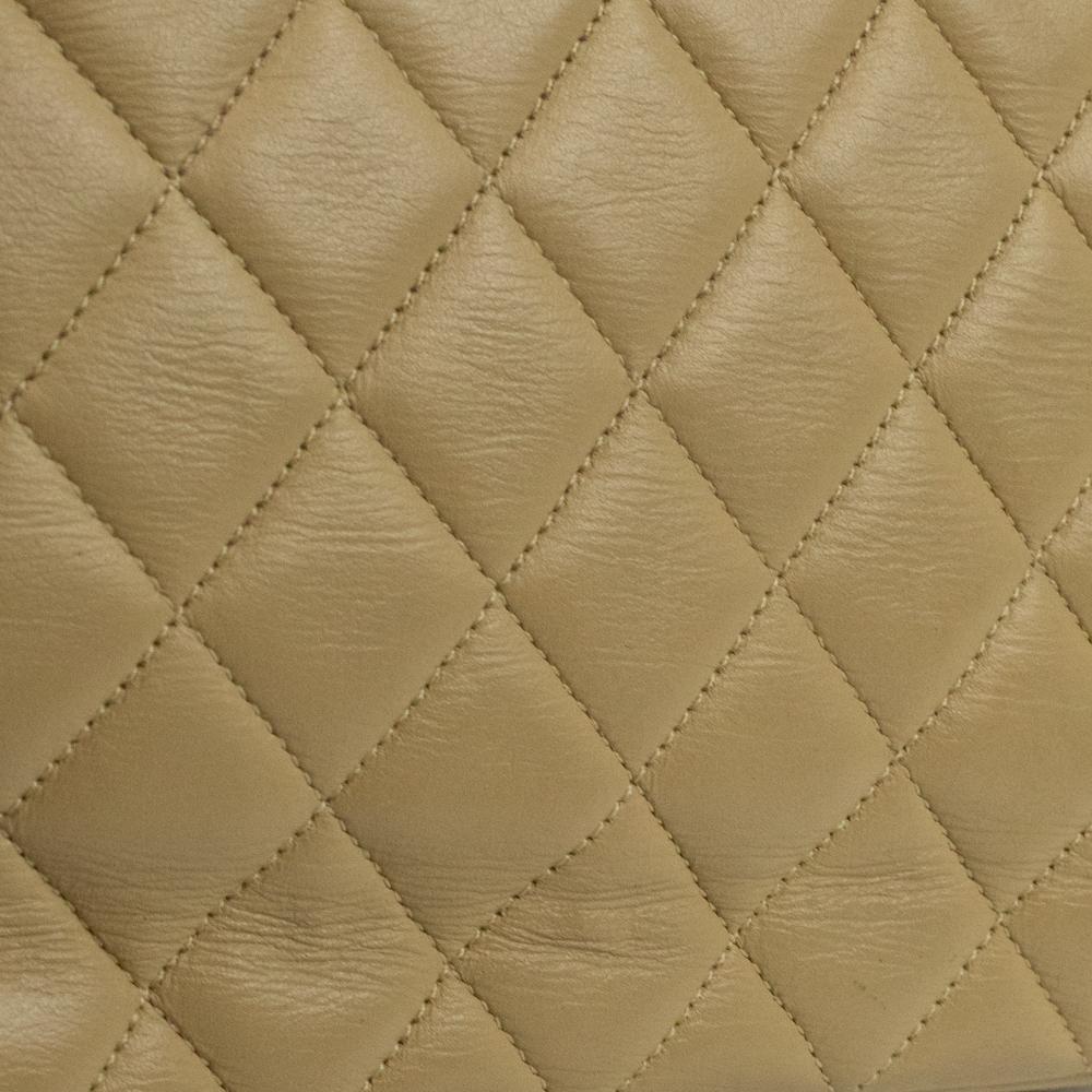 Chanel, Vintage in beige leather 10