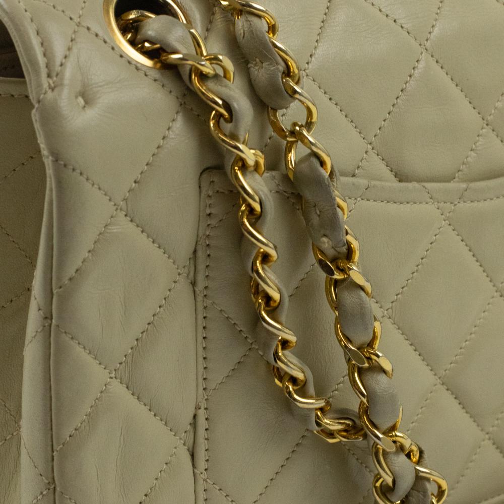 Chanel, Vintage in beige leather 3