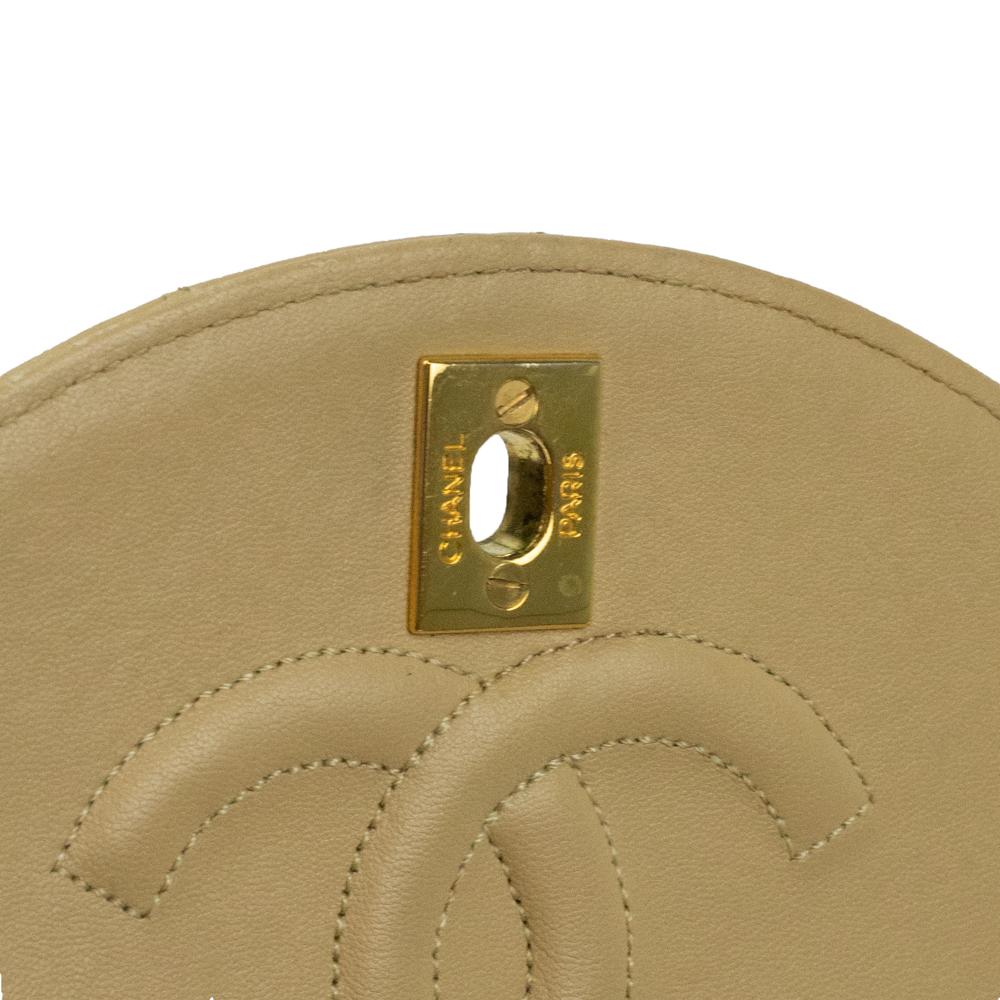Chanel, Vintage in beige leather 4