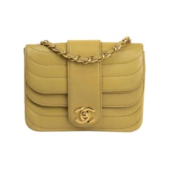 CHANEL, Vintage in beige leather