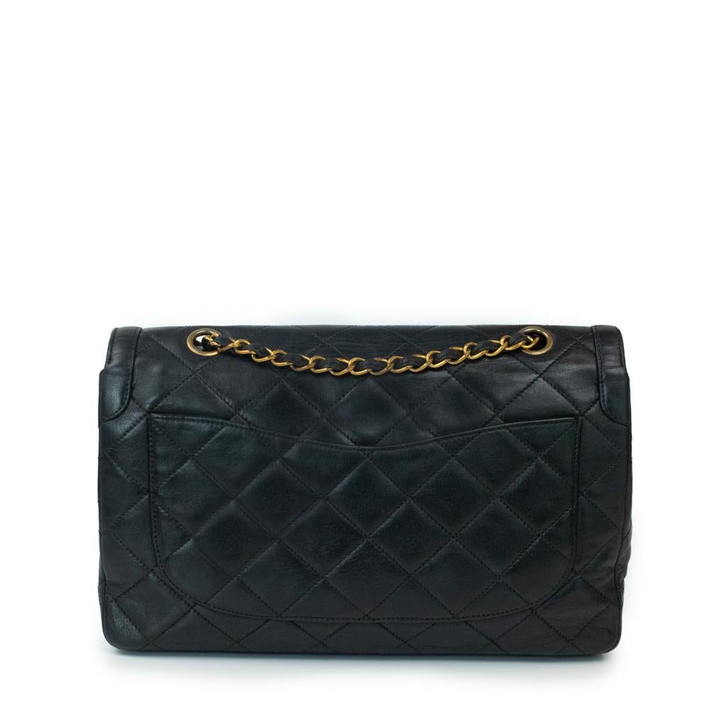 Black Chanel, Vintage in black leather