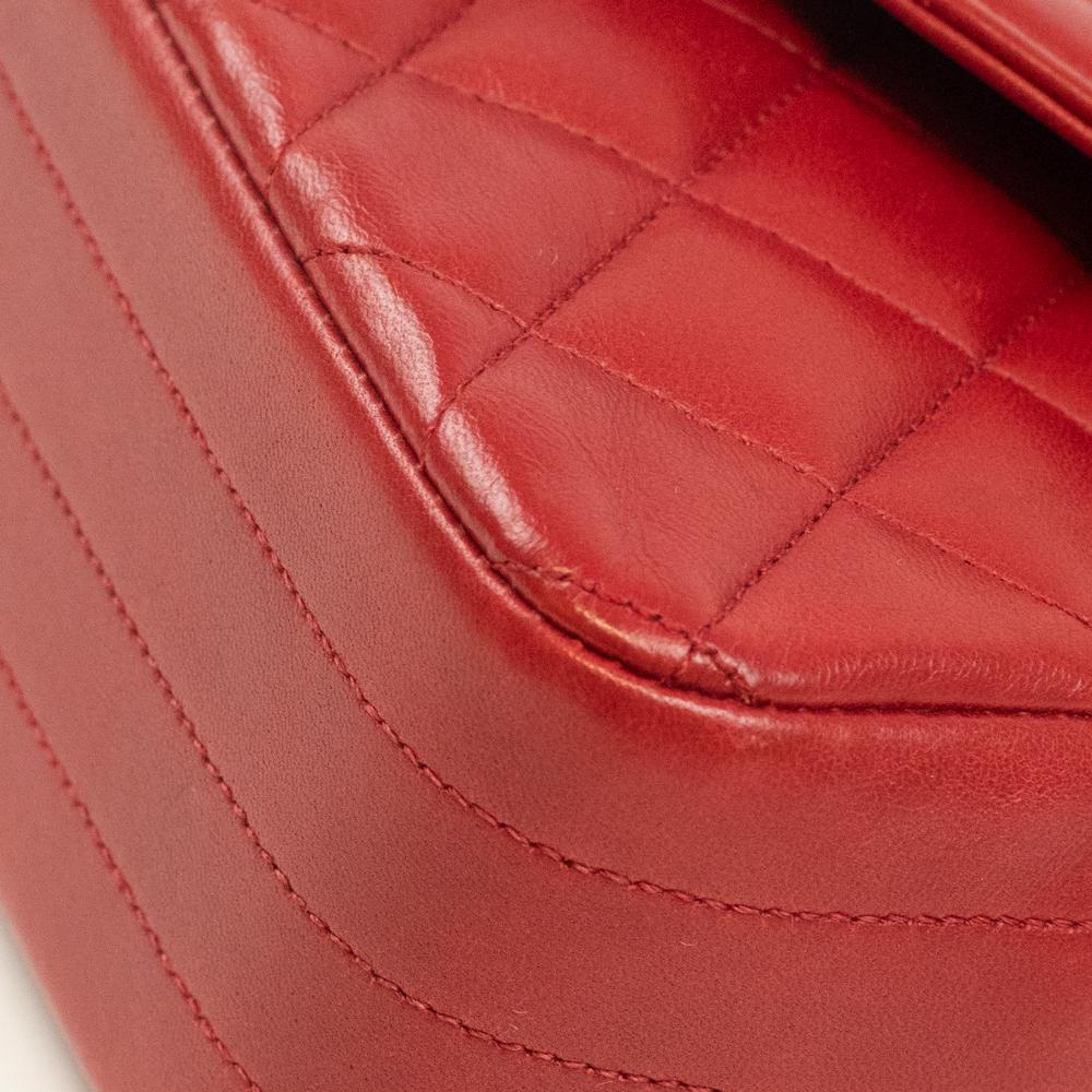 CHANEL, Vintage in rotem Leder 7