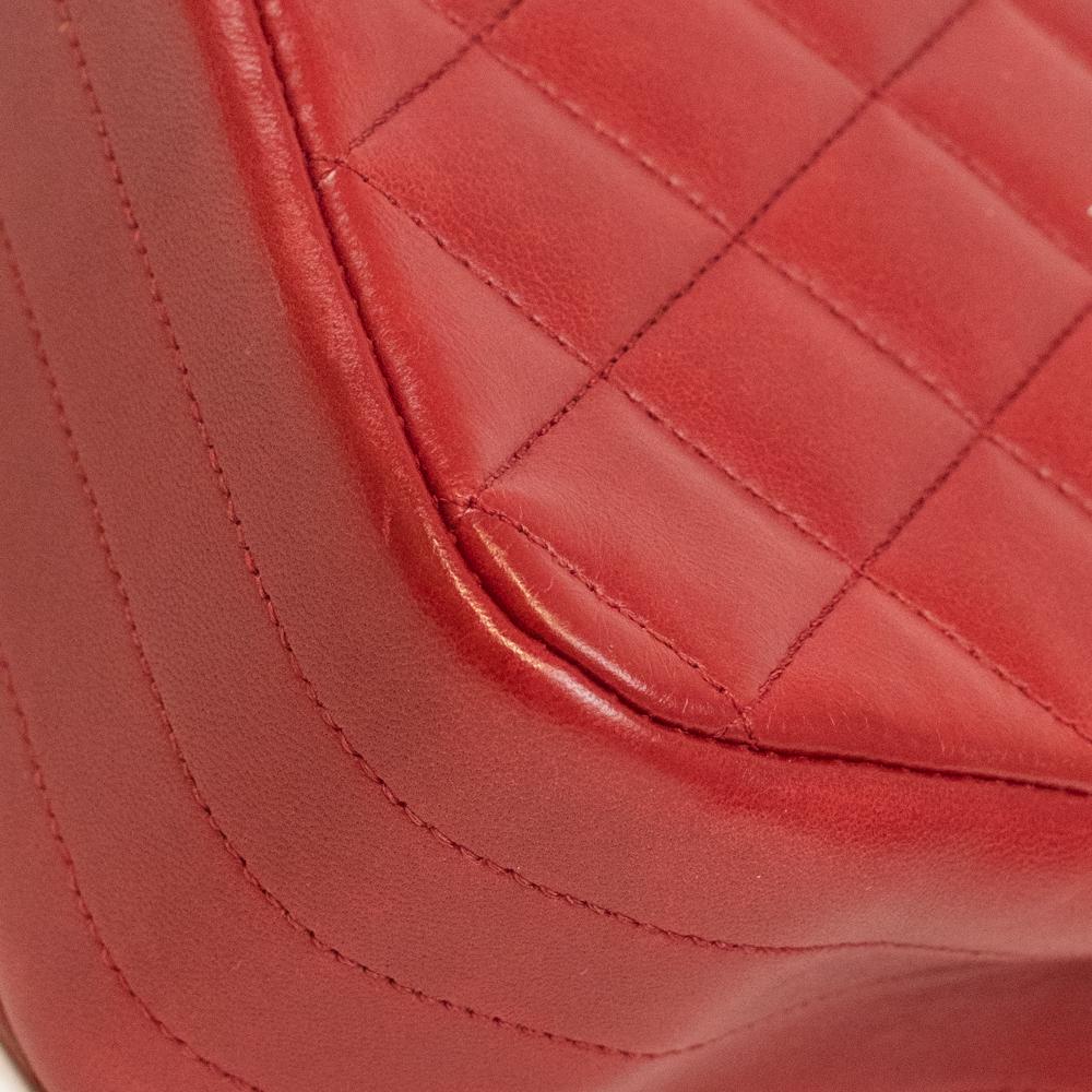 CHANEL, Vintage in rotem Leder 9