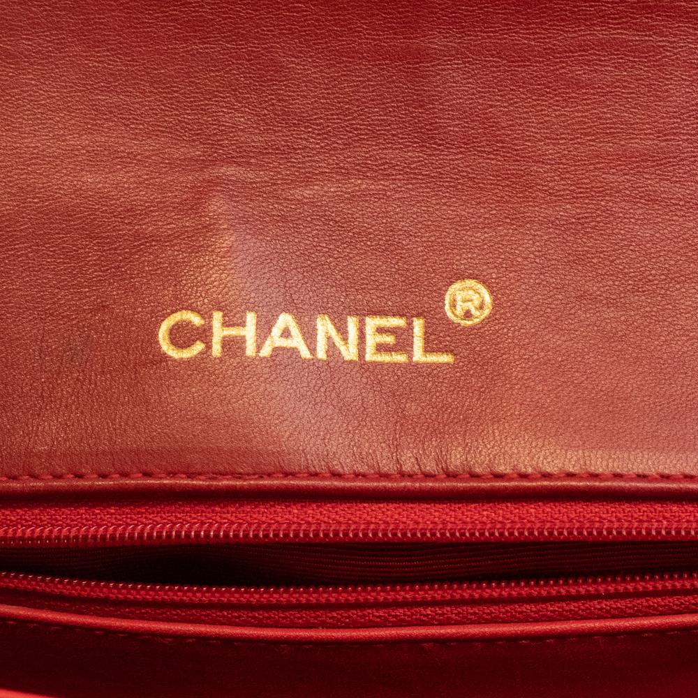 CHANEL, Vintage in rotem Leder 1