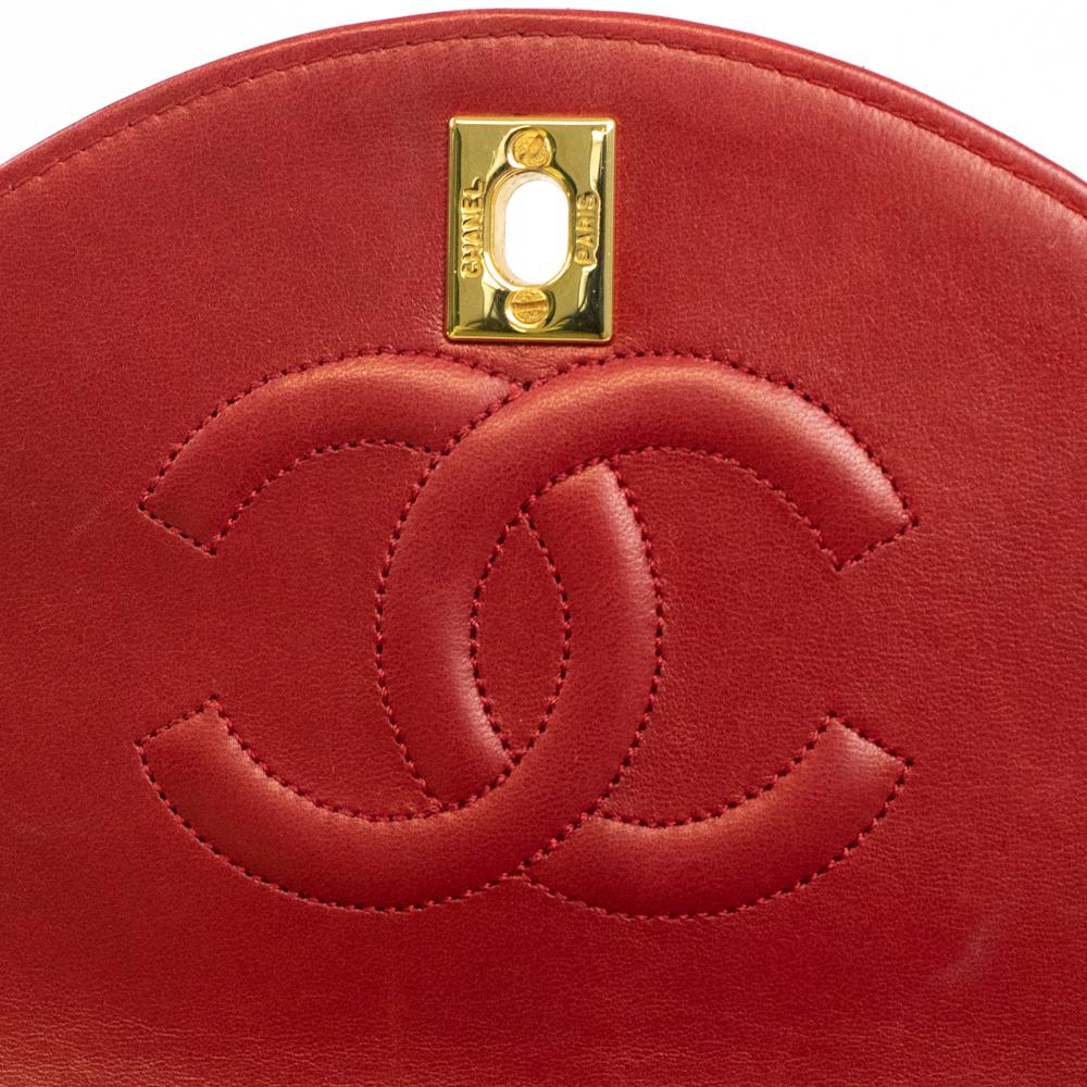 CHANEL, Vintage in rotem Leder 3