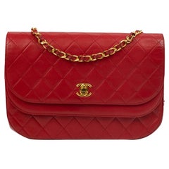 Chanel, Vintage in red leather