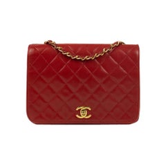 CHANEL, Vintage in red leather