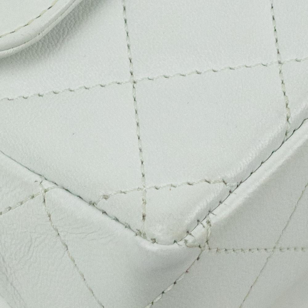 Chanel, Vintage in white leather 7