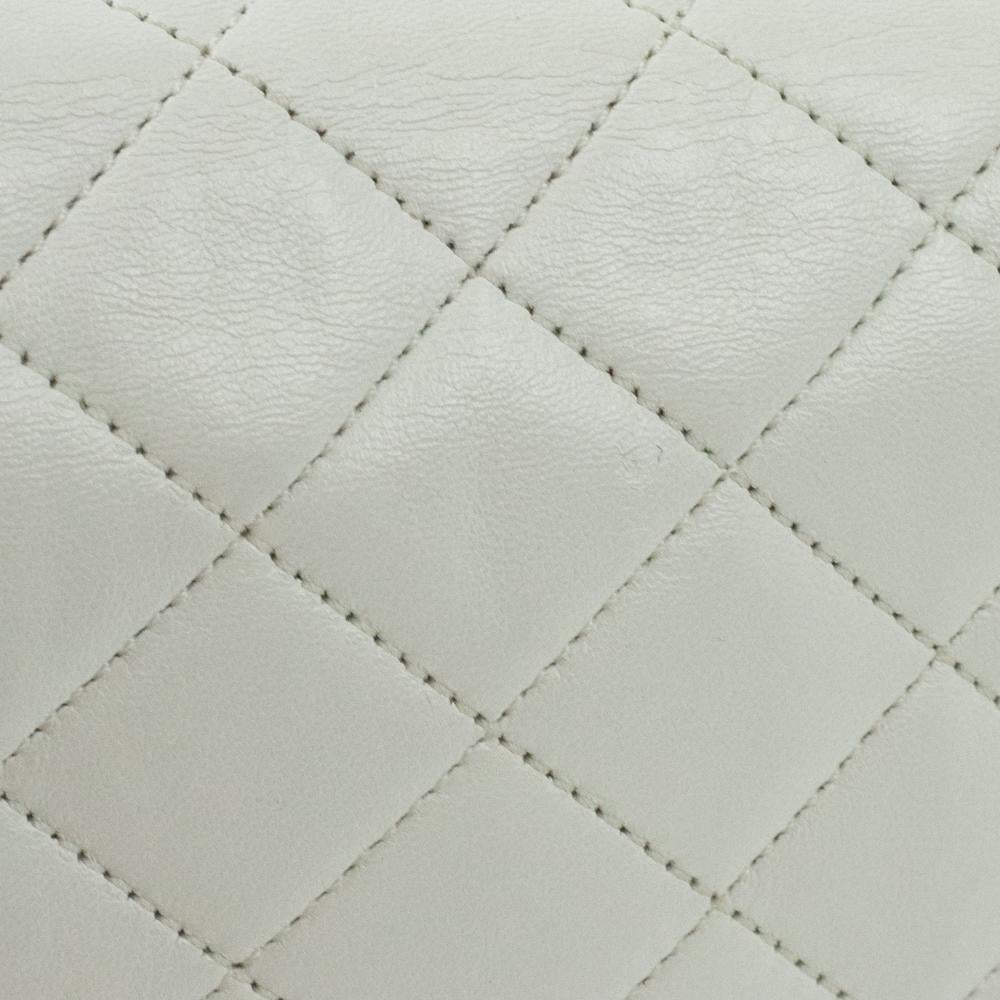 Chanel, Vintage in white leather 8