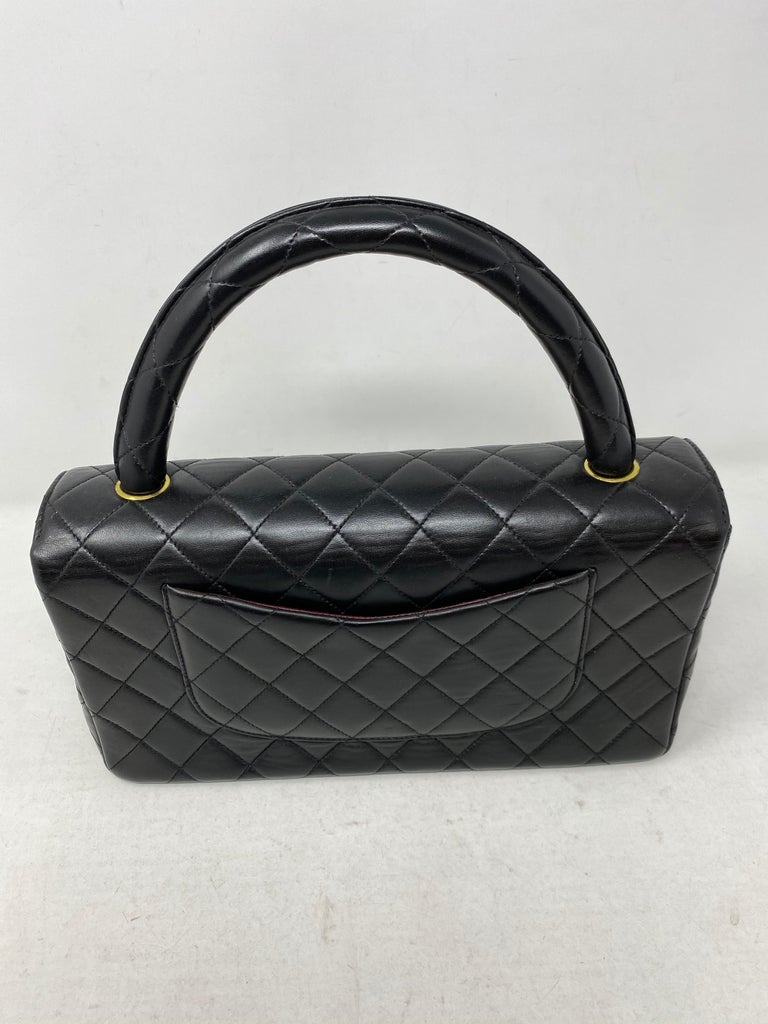 vintage chanel kelly top handle bag