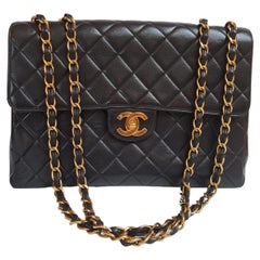 Chanel Retro Lambskin Jumbo Classic Single Flap Bag