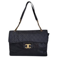 Chanel Retro Lambskin Mademoiselle XXL Flap Bag (1995)