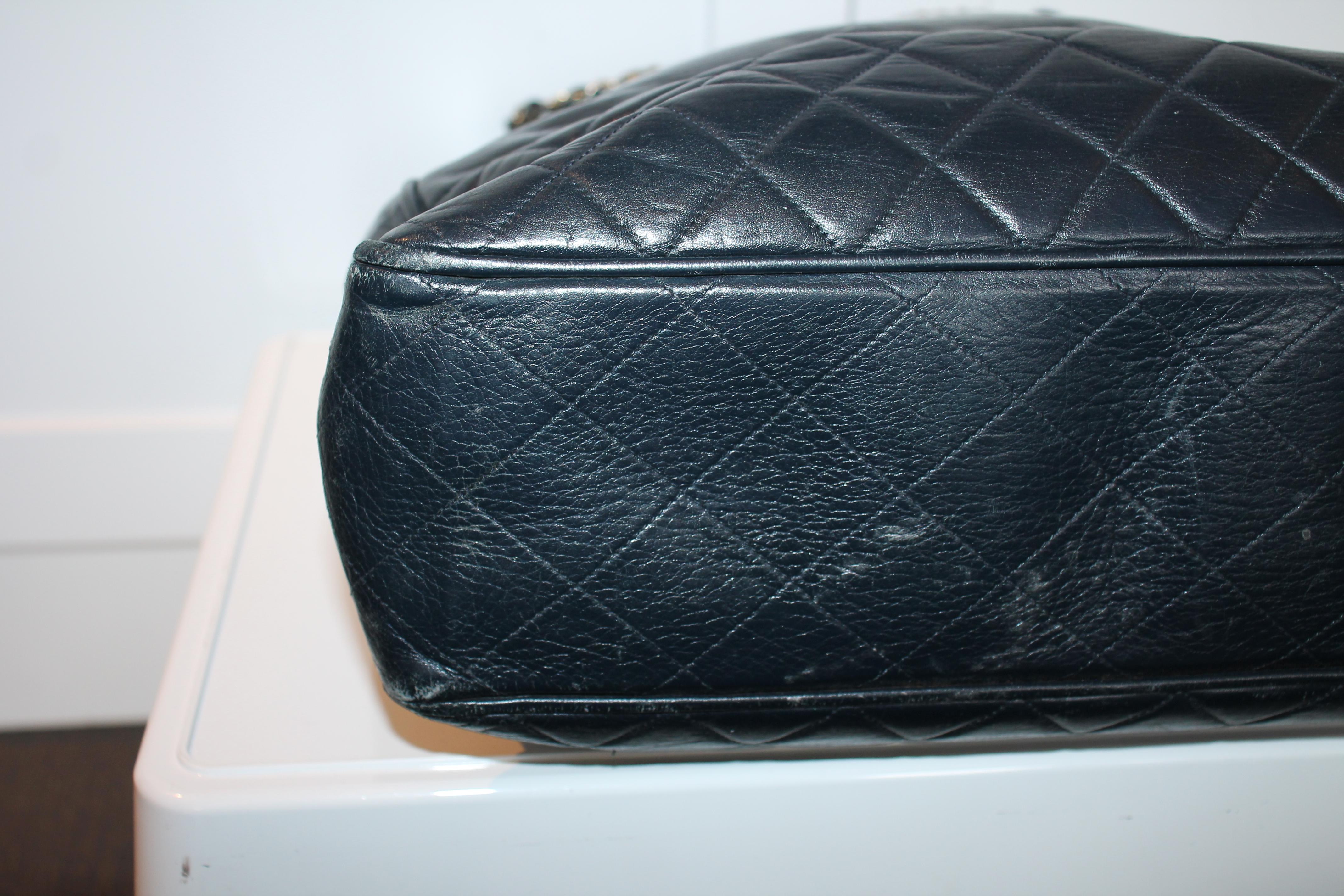 Chanel Vintage Lambskin XL Tote 2