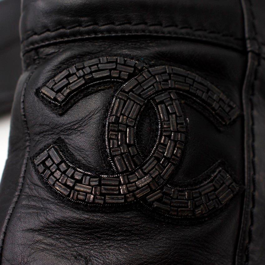 Chanel Vintage Leather Boots - Size EU 36 1