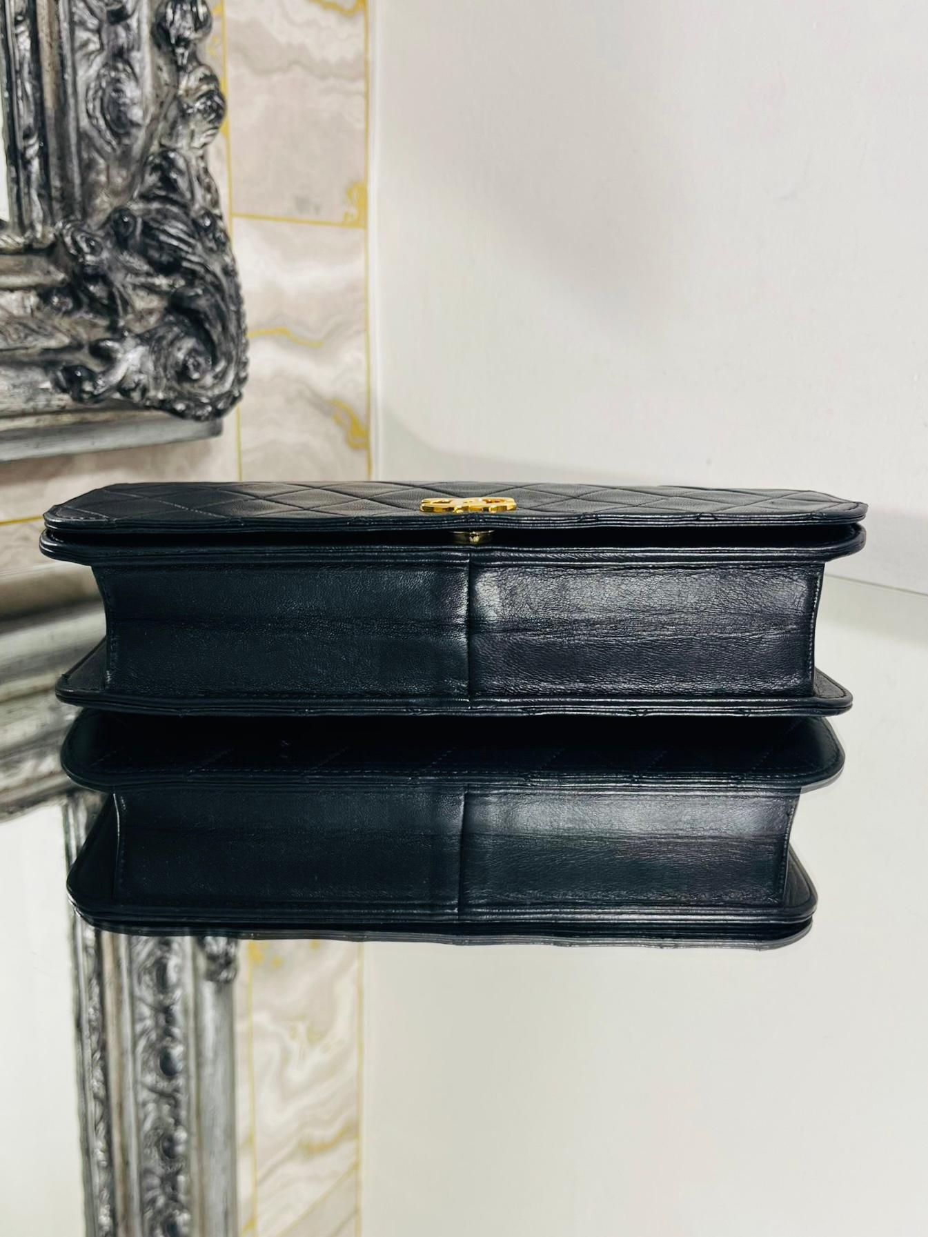 Chanel Vintage Leather Timeless Single Flap Bag Pour femmes en vente
