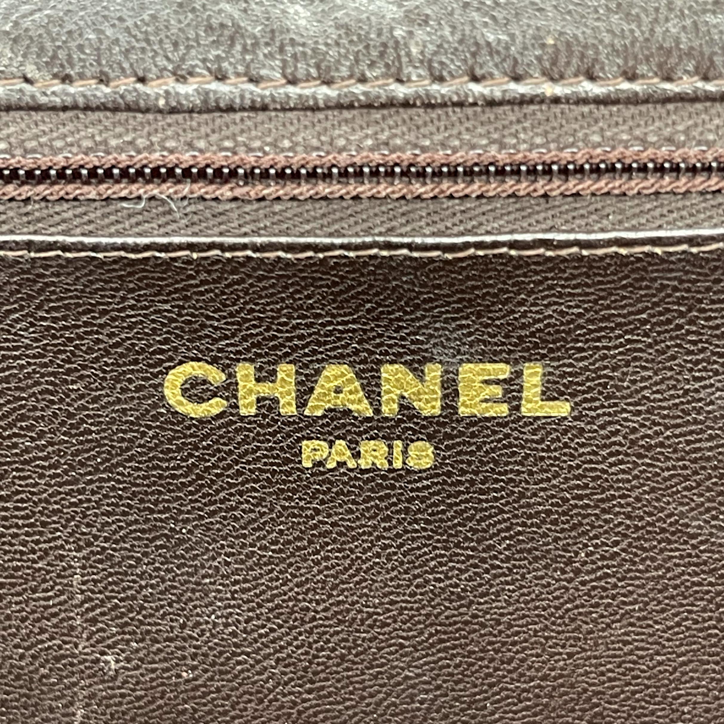 Chanel Vintage Lizard CC Bijoux Chain Shoulder Bag with Gold Hardware, 1980. 13