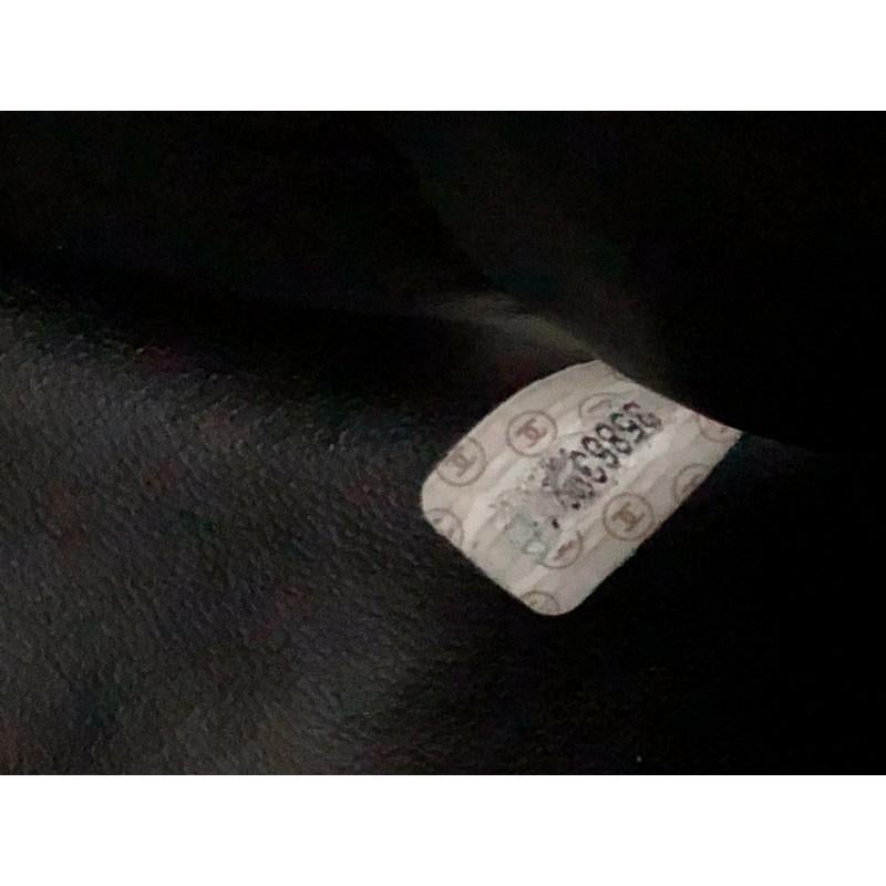 Chanel Vintage Logo Bowler Bag Quilted Lambskin Large 1
