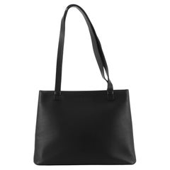 Chanel Vintage Logo Open Tote Lambskin Medium