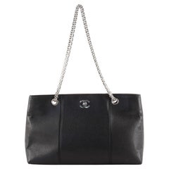 Chanel Vintage Mademoiselle Chain Shopping Tote Caviar Small Chanel Vintage Mademoiselle Chain Shopping Tote Caviar Small