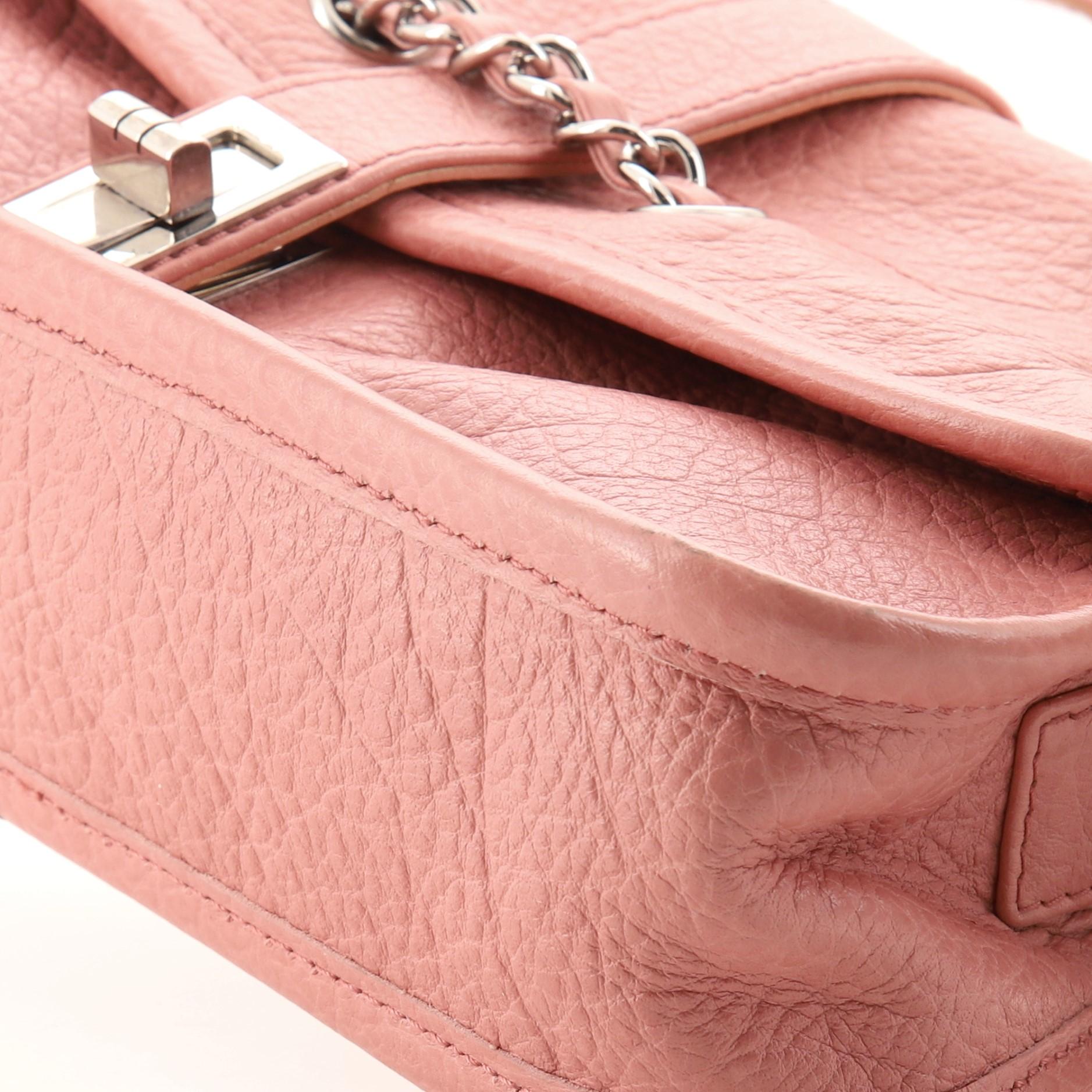 Chanel Vintage Mademoiselle Lock Klappentasche aus Leder 2