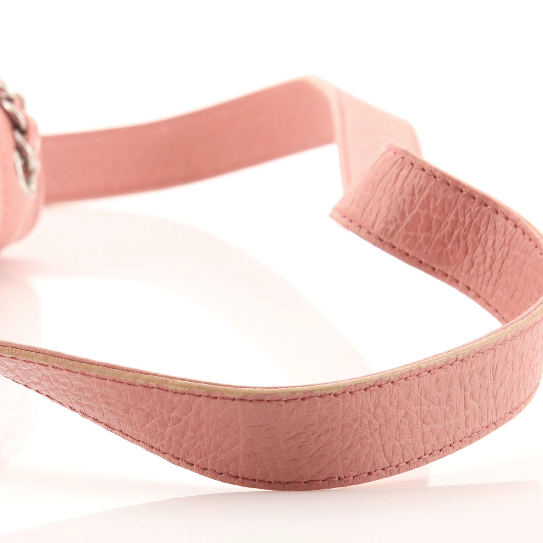 Chanel Vintage Mademoiselle Lock Klappentasche aus Leder 3