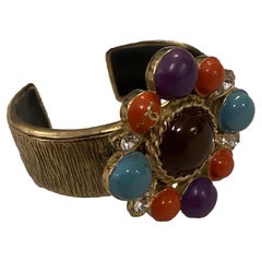 Chanel Vintage Maltese Cross Bangle