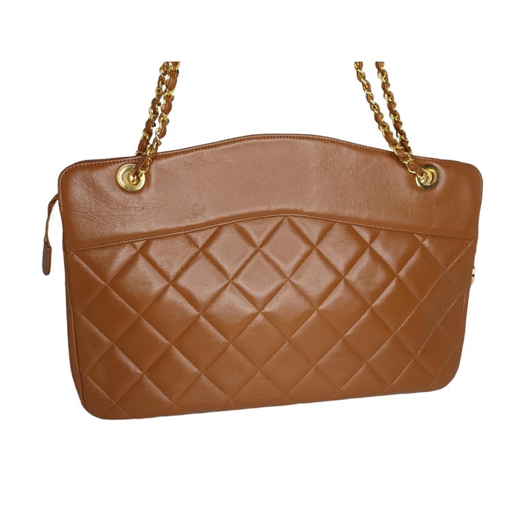 Chanel Vintage Matelassé Chain Leather Shoulder Bag and Wallet For Sale at  1stDibs