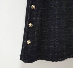 Chanel Vintage Maxi Tweed Skirt 2008 Runway Sz.38